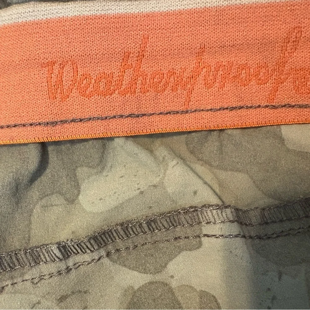 Weatherproof Vintage Youth Boys Green Camo Tech Jogger Pants